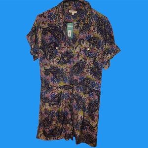 Unisex Paisley Romper brand new